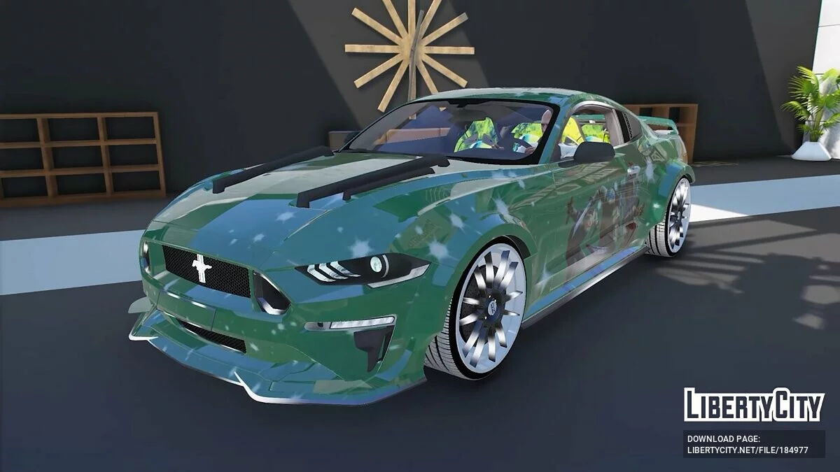 Ford Mustang Ninja Turtles / GTA 5
