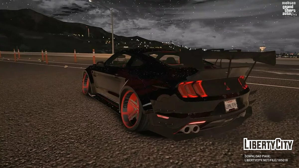 Ford Mustang Shelby GT500 GLOWING / جي تي أي 5
