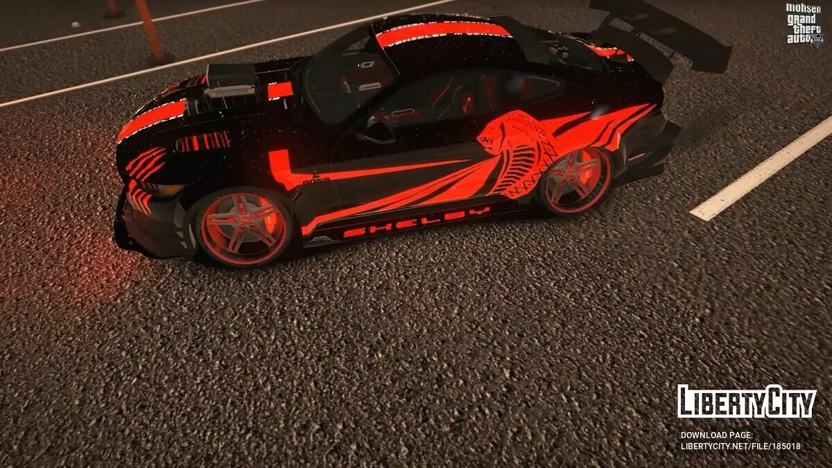Ford Mustang Shelby GT500 GLOWING / جي تي أي 5