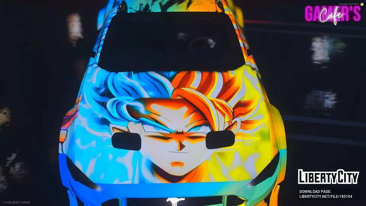Mustang GT GOKU Supreme Edition 3D Анімація / GTA 5