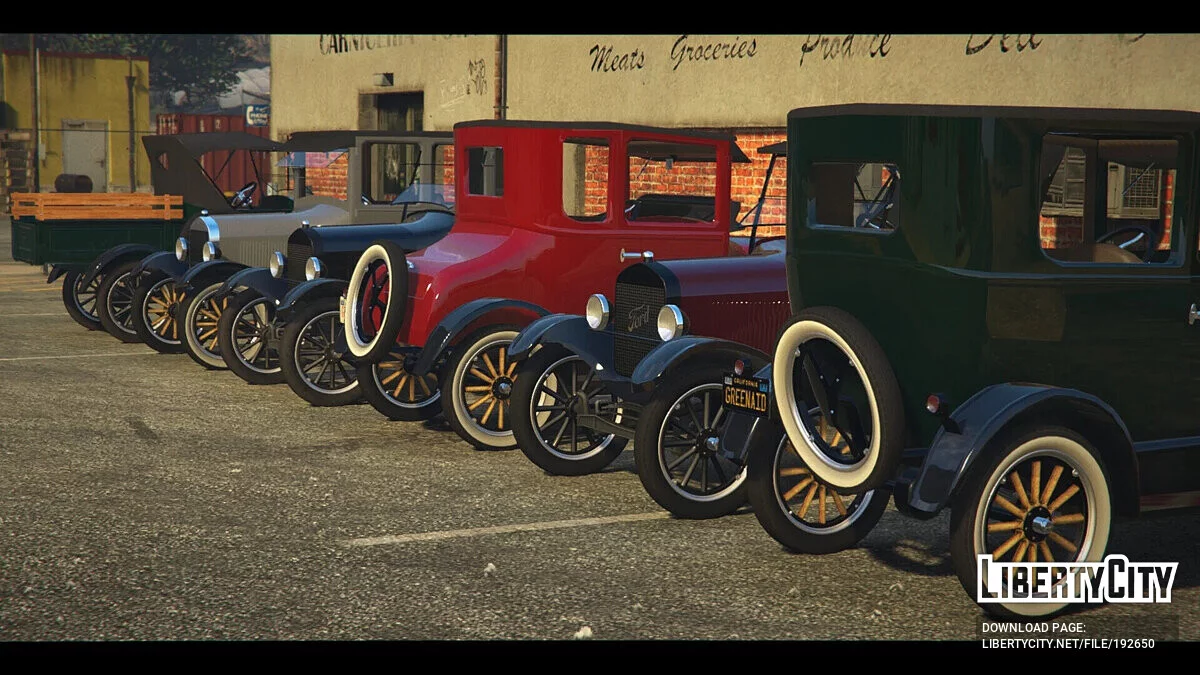 1927 Ford Model T Pack v1.0 / GTA 5