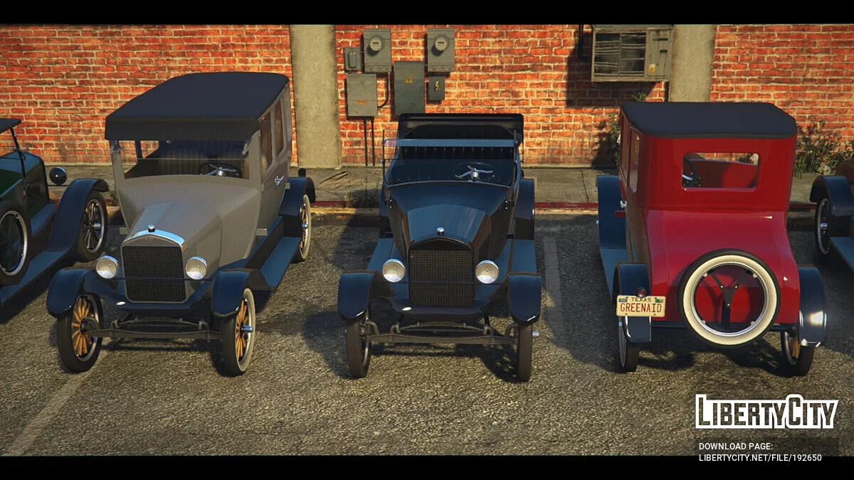 1927 Ford Model T Pack v1.0 / GTA 5
