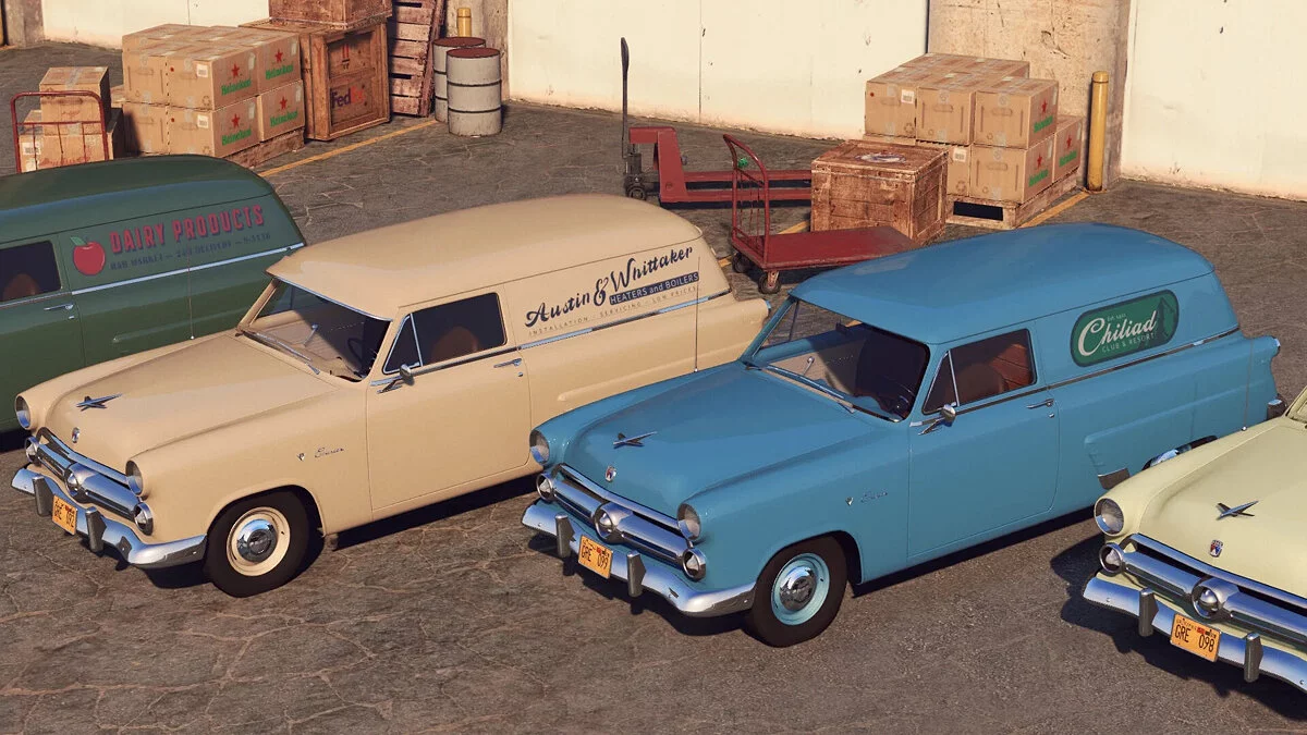 1953 Ford Mainline Fordor Sedan v1.1 / GTA 5