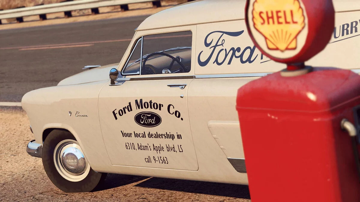 1953 Ford Mainline Fordor Sedan v1.1 / GTA 5