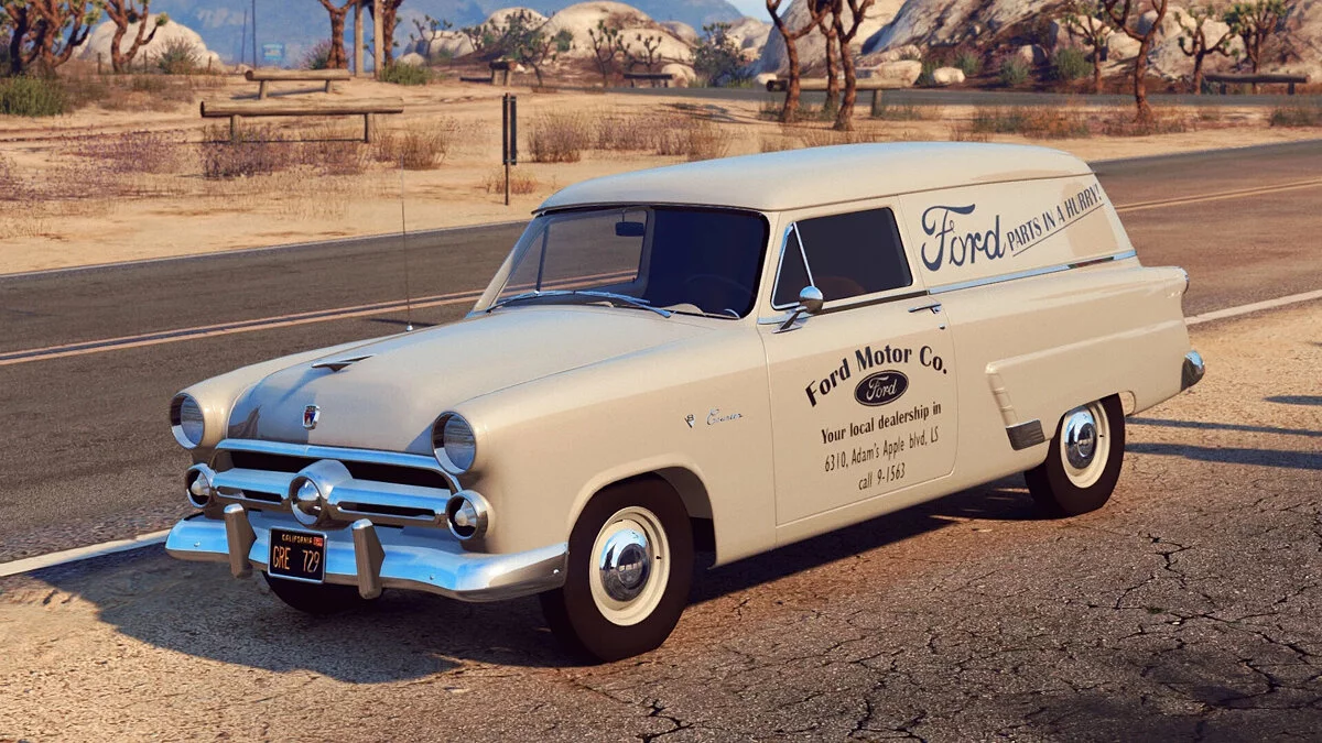 1953 Ford Mainline Fordor Sedan v1.1 / GTA 5