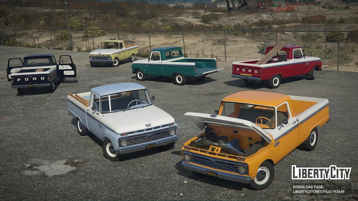 1965-66 Ford F-100 Pack v1.0 / GTA 5