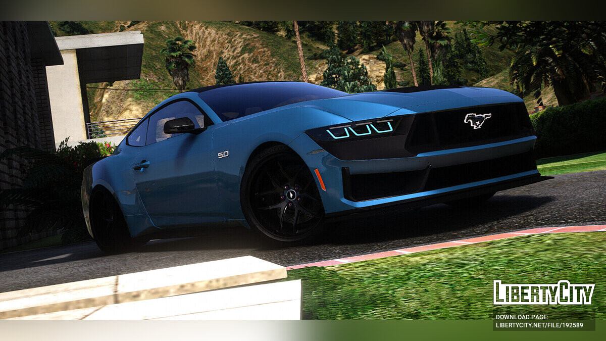 Download 2024 Ford Mustang GT for GTA 5