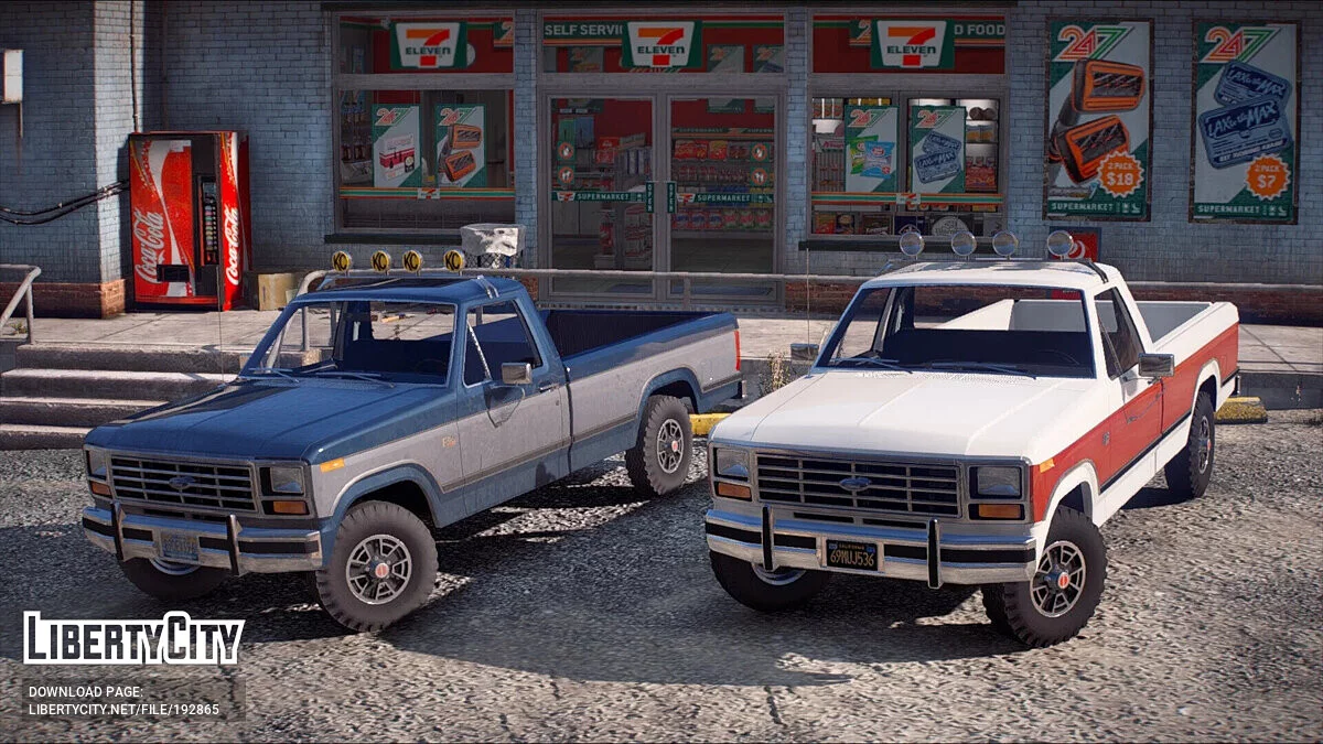 1984 Ford F-150 XLT v1.0a / جي تي أي 5
