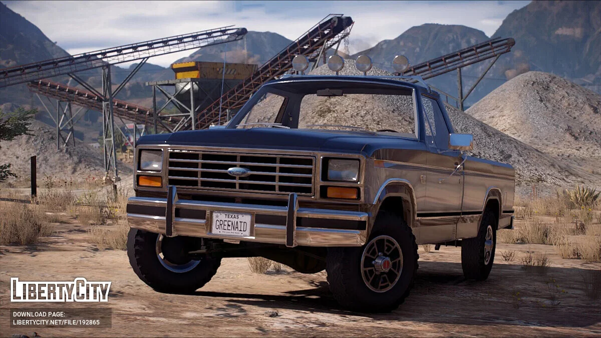 1984 Ford F-150 XLT v1.0a / جي تي أي 5