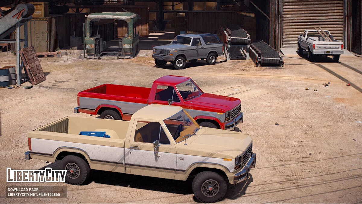 1984 Ford F-150 XLT v1.0a / جي تي أي 5