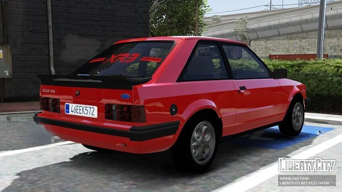 1986 Ford Escort XR3 / GTA 5