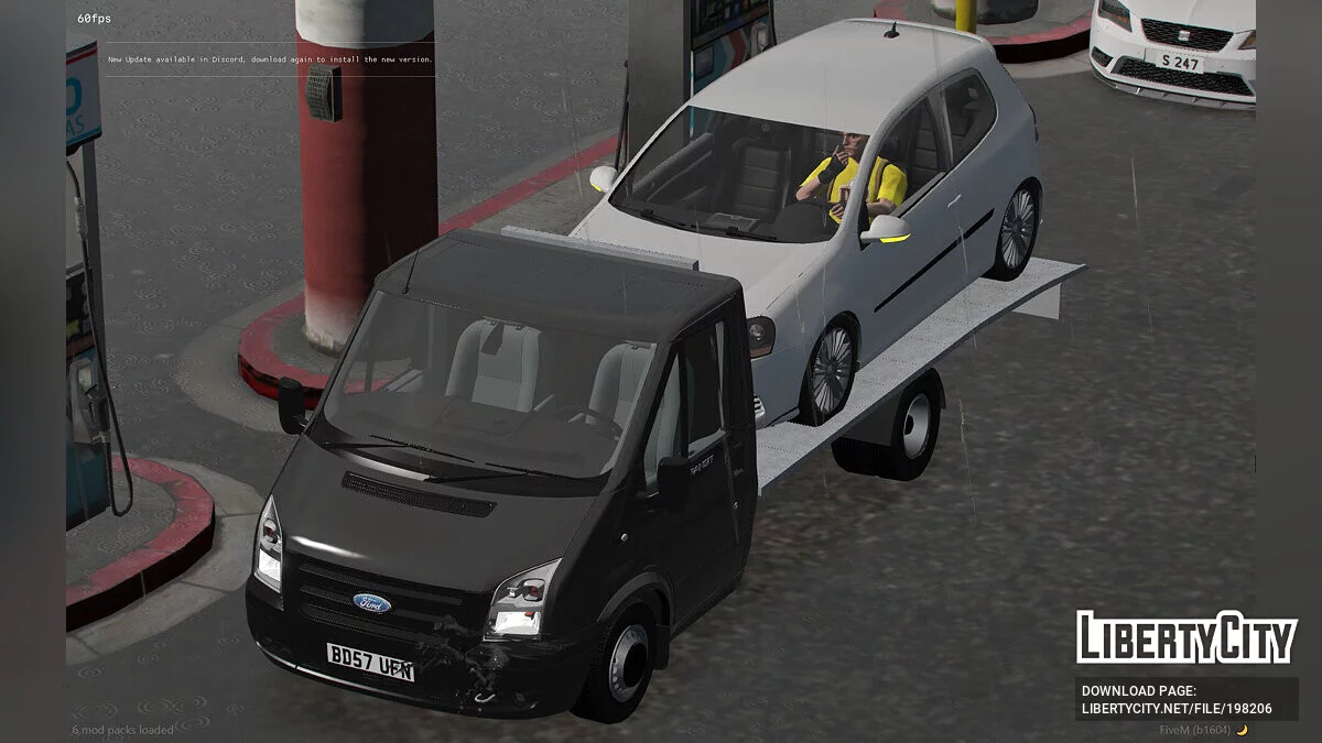 Ford Transit Recovery Van 2007 1.0 / GTA 5