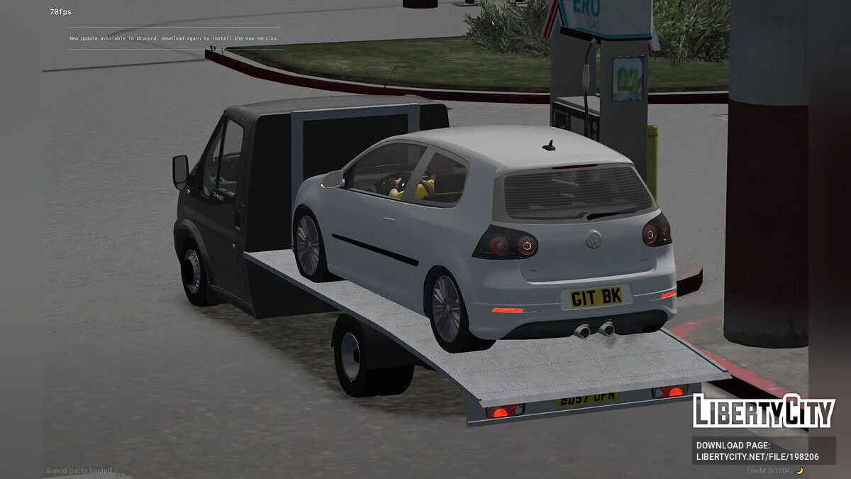 Ford Transit Recovery Van 2007 1.0 / GTA 5