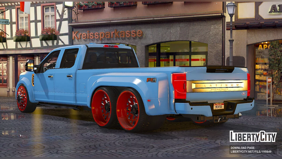 Ford F450 Dually LED 6x6 Edition / GTA 5