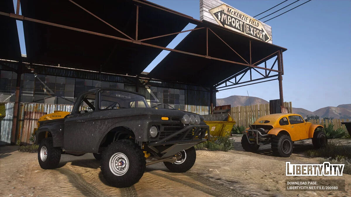1966 Ford F-100 Trophy Truck [Add-On | Template | LODs] 1.2 / GTA 5