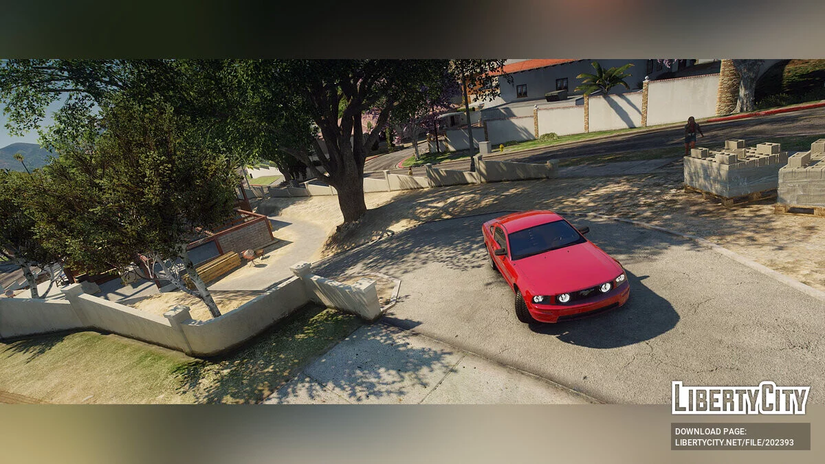 Ford Mustang GT MK.V 2005 v1.0 / GTA 5