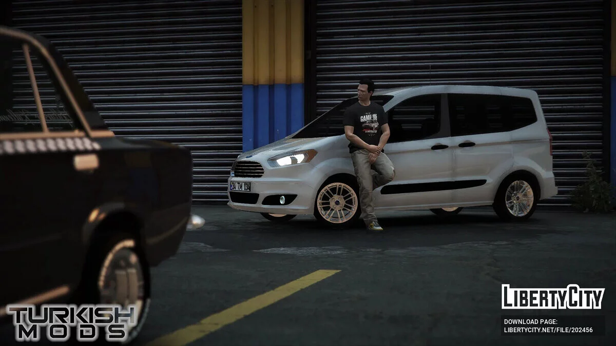 Ford Tourneo Courier v1.1 / GTA 5