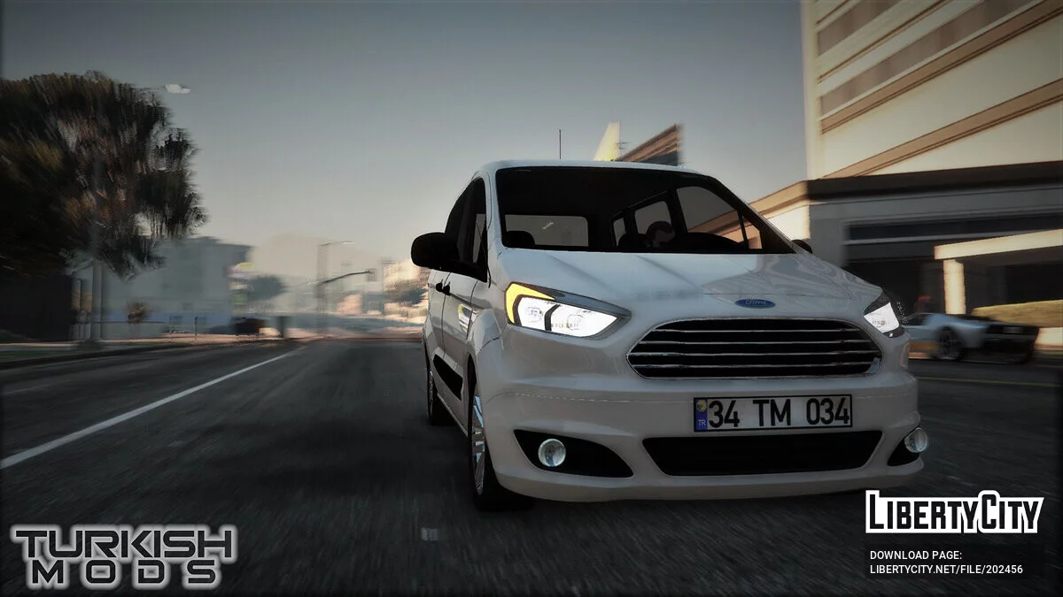 Ford Tourneo Courier v1.1 / GTA 5