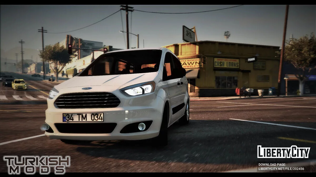 Ford Tourneo Courier v1.1 / GTA 5