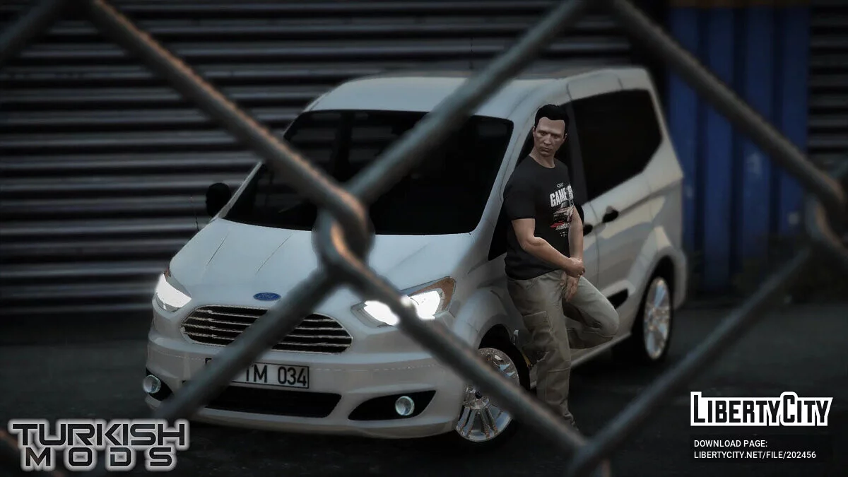 Ford Tourneo Courier v1.1 / GTA 5