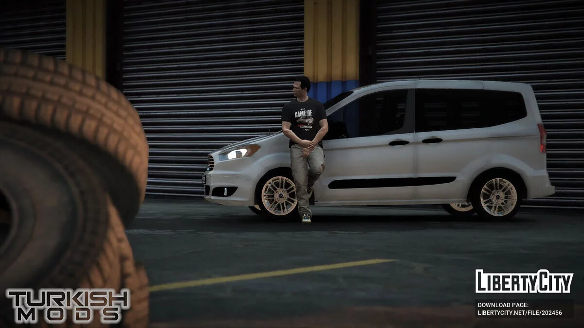 Ford Tourneo Courier v1.1 / GTA 5