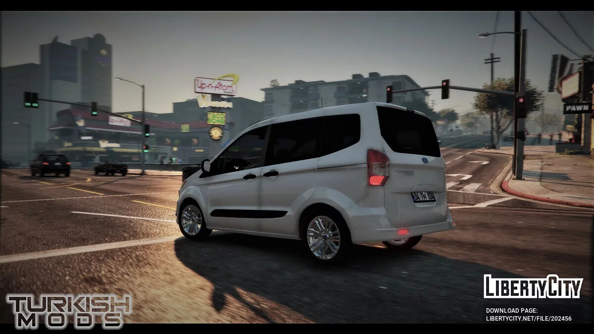 Ford Tourneo Courier v1.1 / GTA 5
