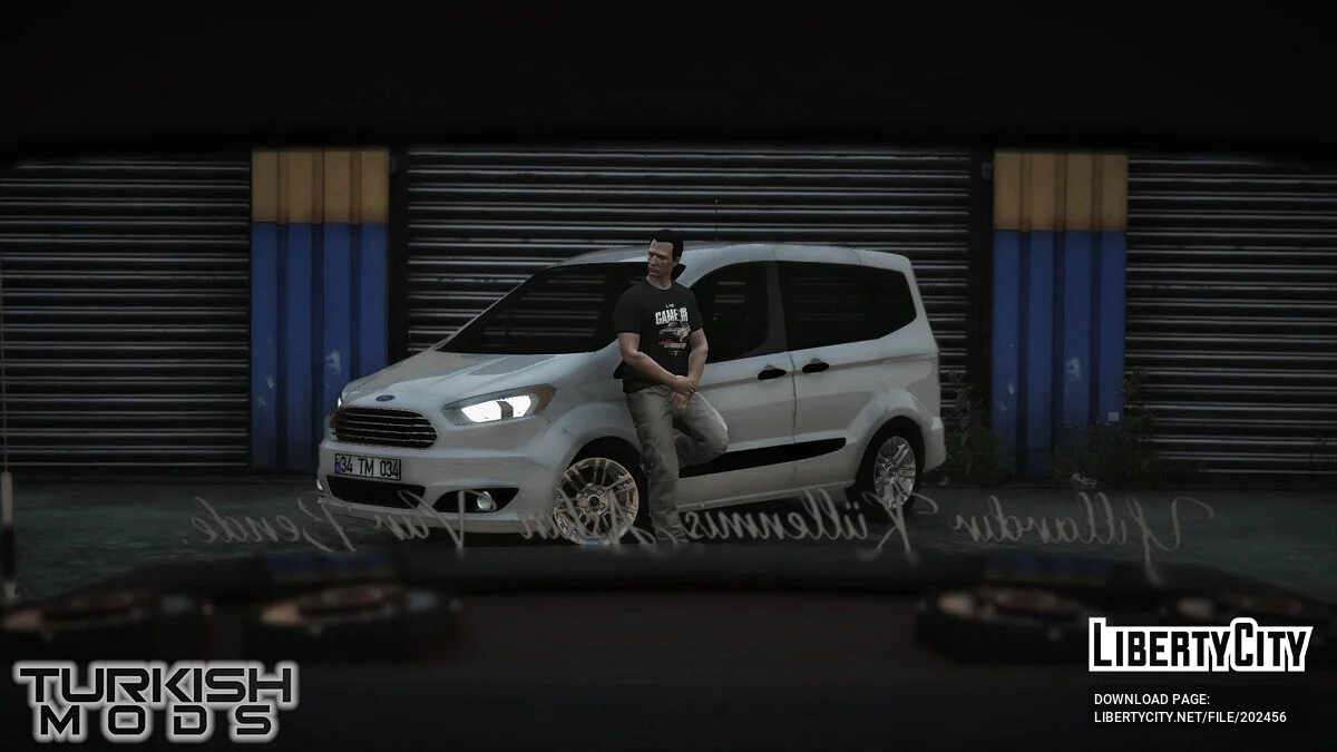 Ford Tourneo Courier v1.1 / GTA 5