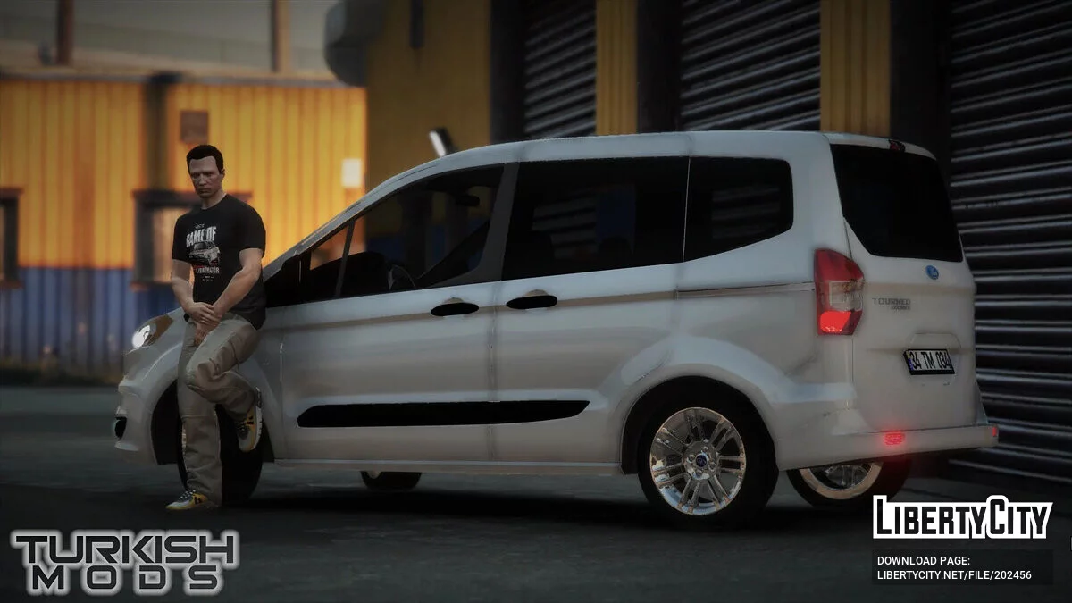 Ford Tourneo Courier v1.1 / GTA 5