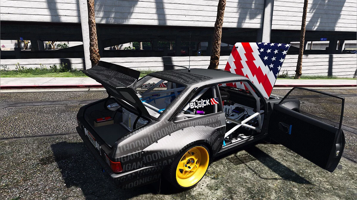 1978 Hoonigan Ford Escort Mk2 RS v1.11 / GTA 5