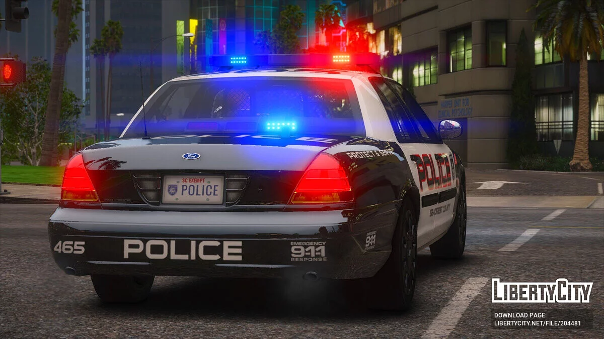 2008 Ford Crown Victoria SCPD v2.2 / GTA 5