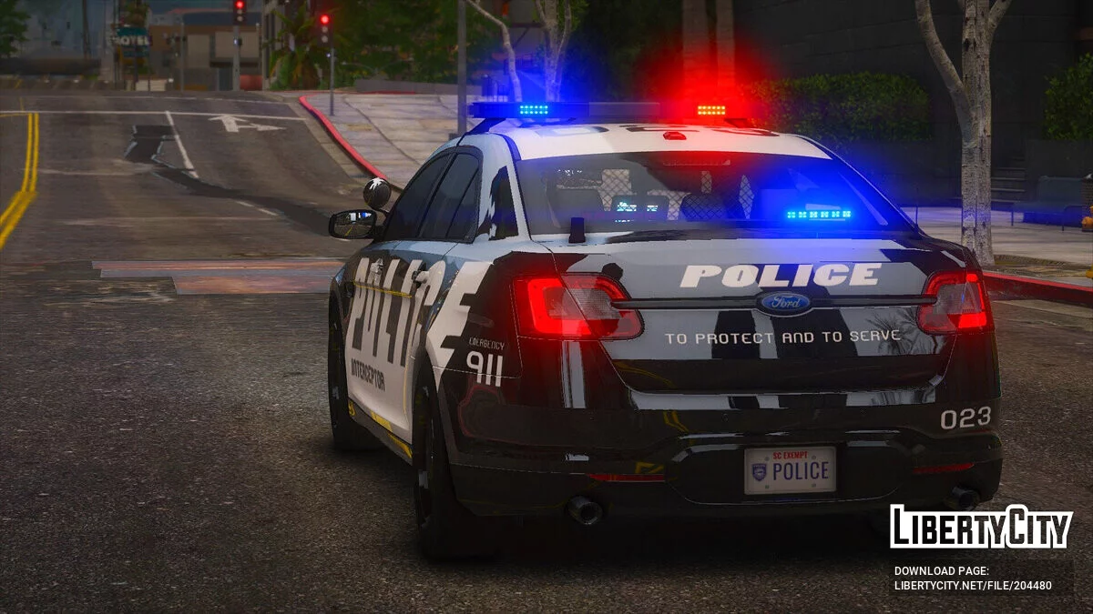 2010 Ford Police Interceptor SCPD v1.0 / GTA 5
