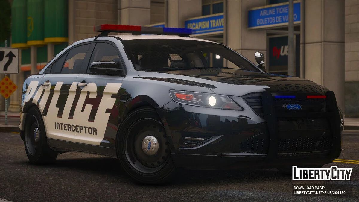 2010 Ford Police Interceptor SCPD v1.0 / GTA 5