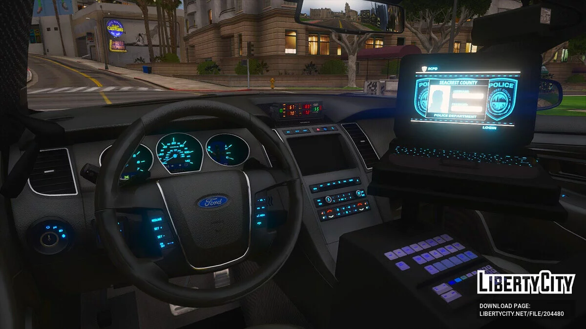 2010 Ford Police Interceptor SCPD v1.0 / GTA 5