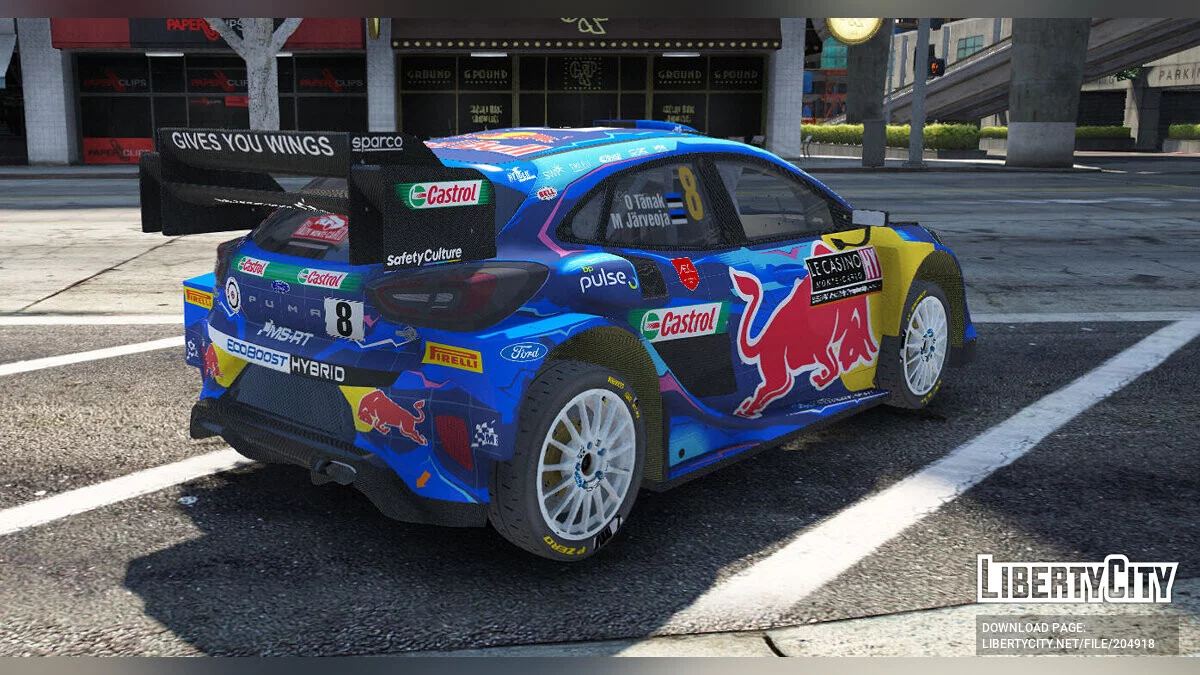 2022 Ford Puma WRC v1.0 / GTA 5