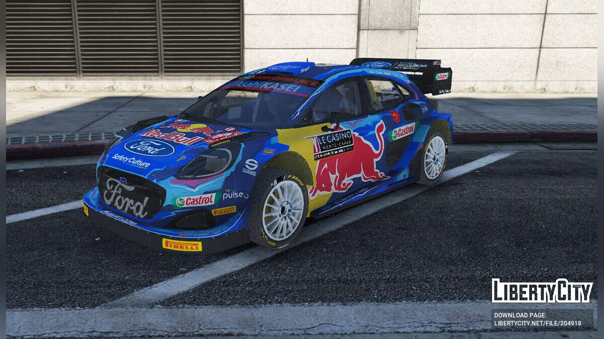 2022 Ford Puma WRC v1.0 / GTA 5