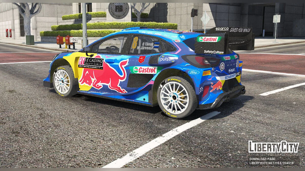 2022 Ford Puma WRC v1.0 / GTA 5