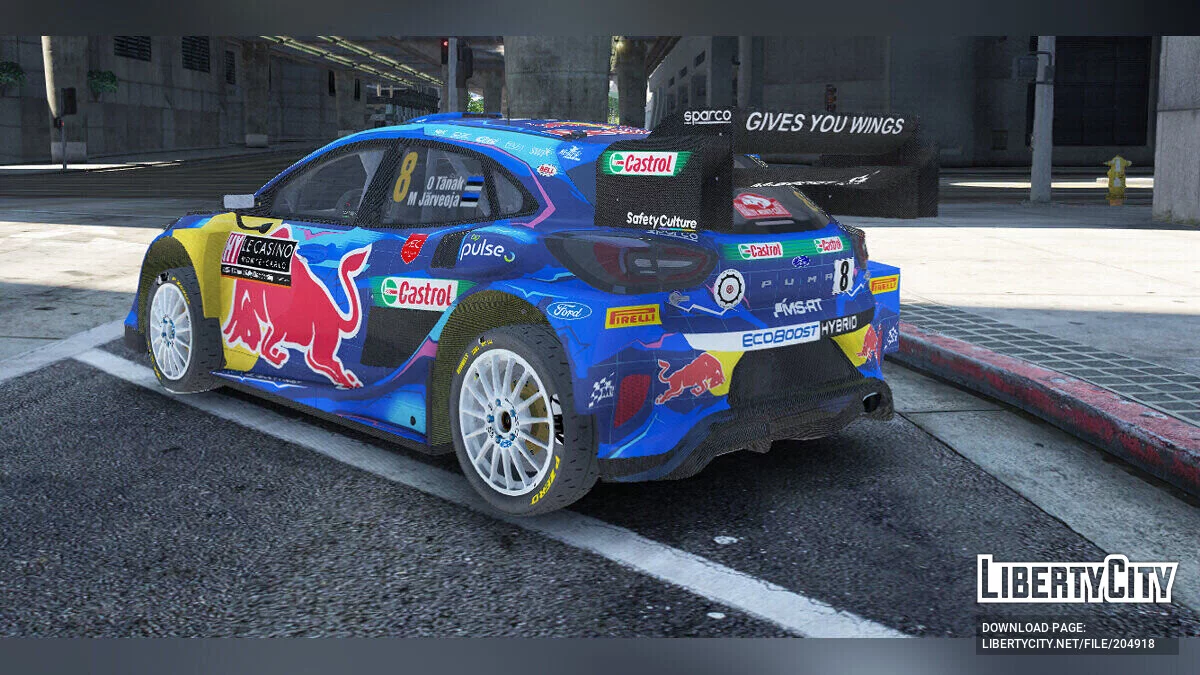 2022 Ford Puma WRC v1.0 / GTA 5