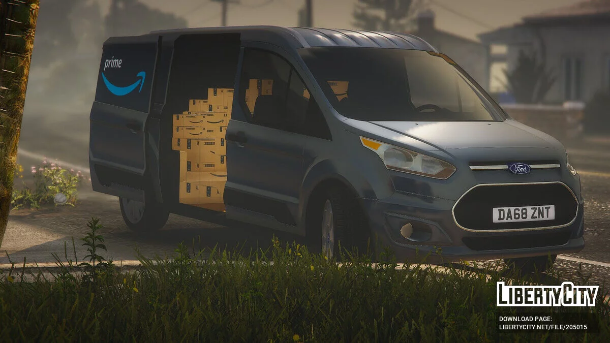 Ford Connect Van Amazon v1.0 / GTA 5