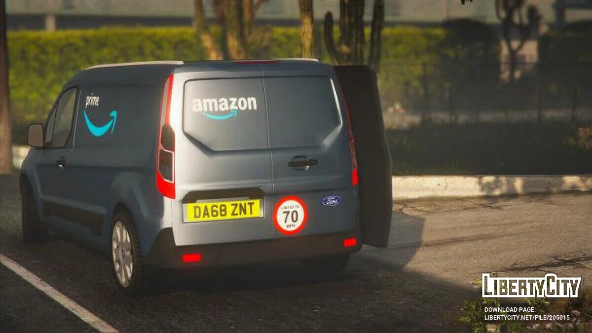 Ford Connect Van Amazon v1.0 / GTA 5