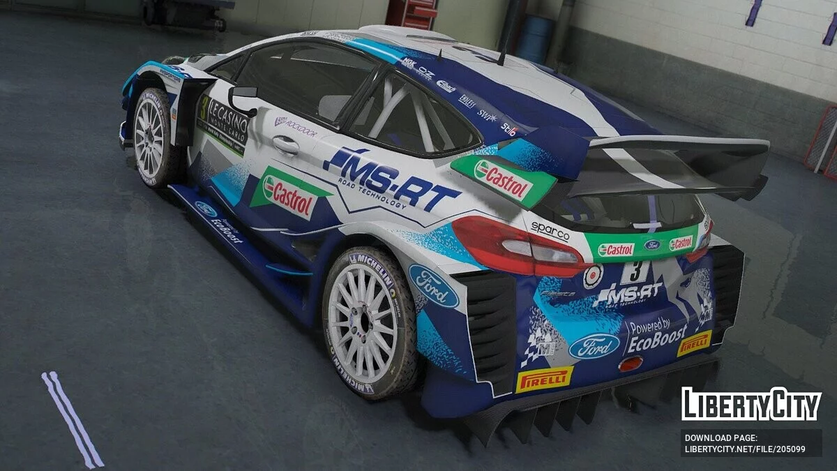 2021 Ford Fiesta WRC v1.0 / GTA 5