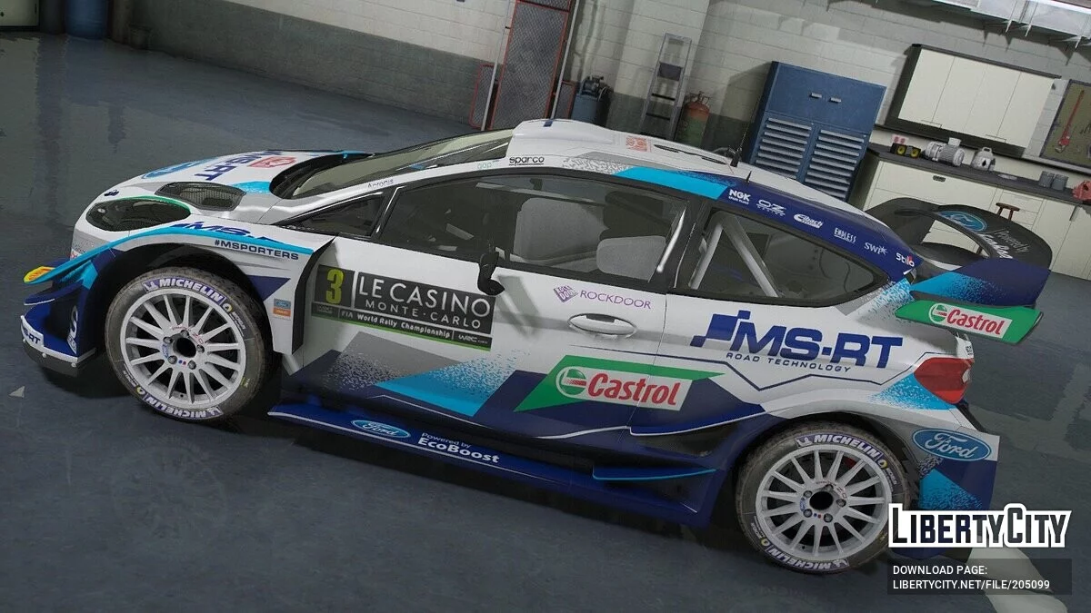 2021 Ford Fiesta WRC v1.0 / GTA 5