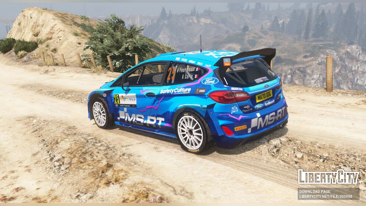 2023 Ford Fiesta Rally2 v1.0 / GTA 5