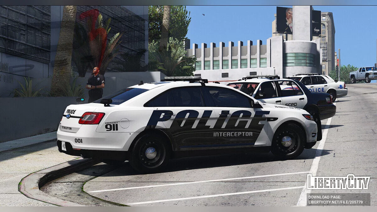 Ford Police Interceptor Sedan 2010 v1.1.1309 / GTA 5
