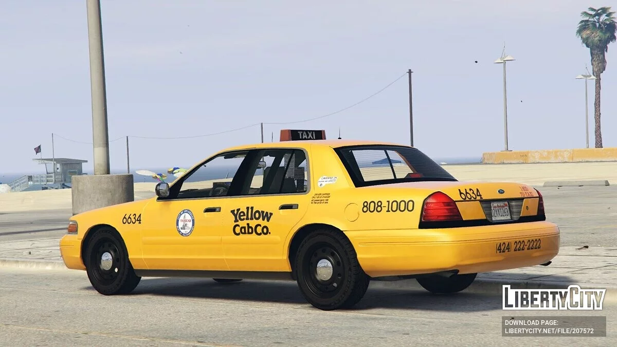 1999 Ford Crown Victoria Taksi [Değiştir] / GTA 5