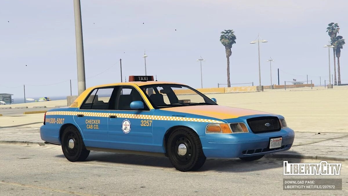1999 Ford Crown Victoria Taksi [Değiştir] / GTA 5