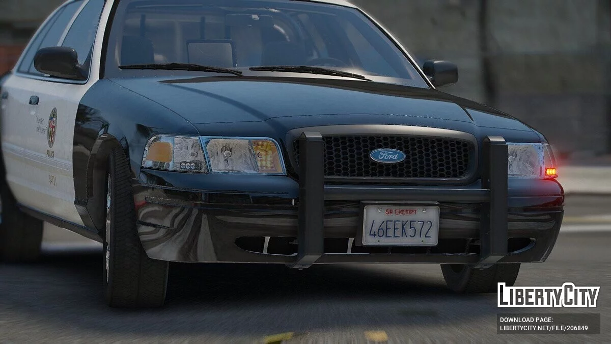 2006 Ford Crown Victoria LA Tabanlı v1.0.0 / GTA 5