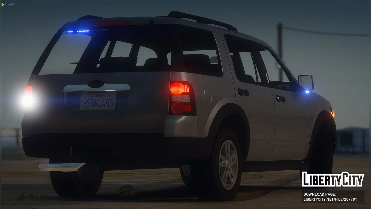 2008 Ford Explorer Unmarked / GTA 5