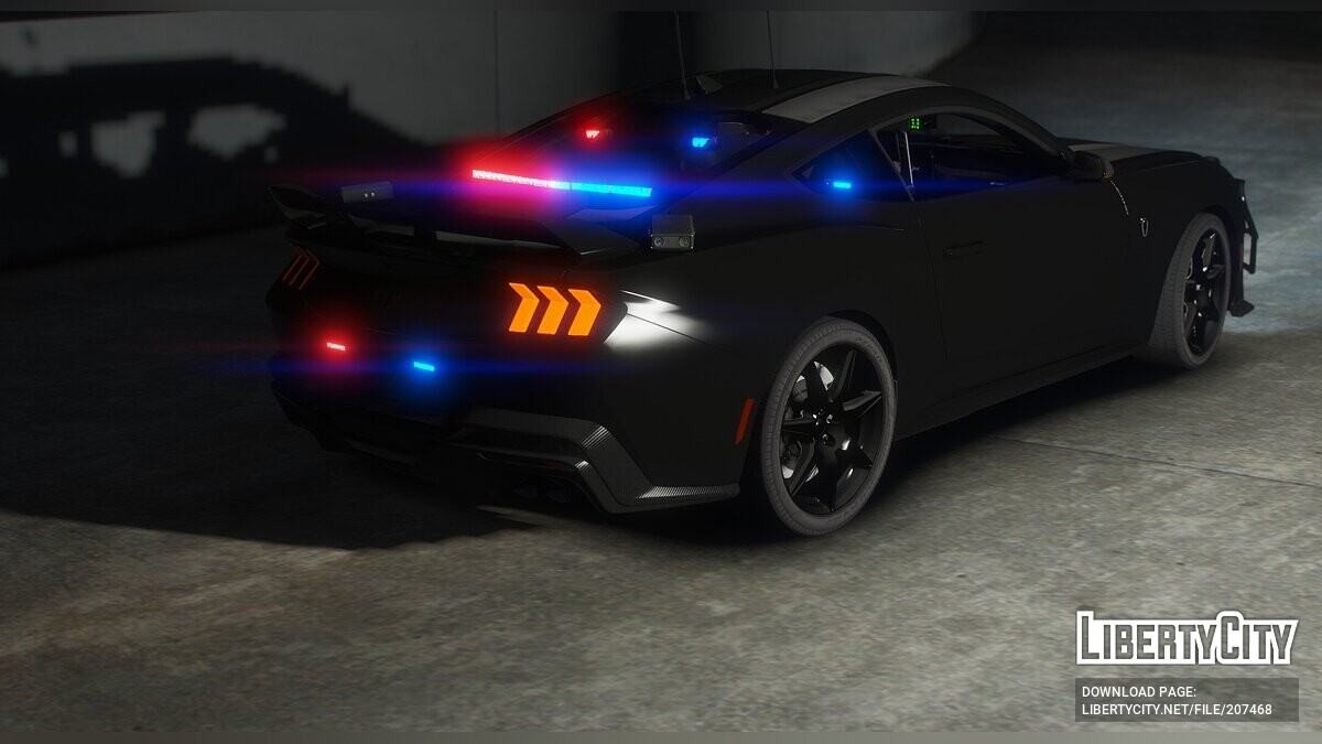 Download 2024 Ford Mustang Dark Horse for GTA 5