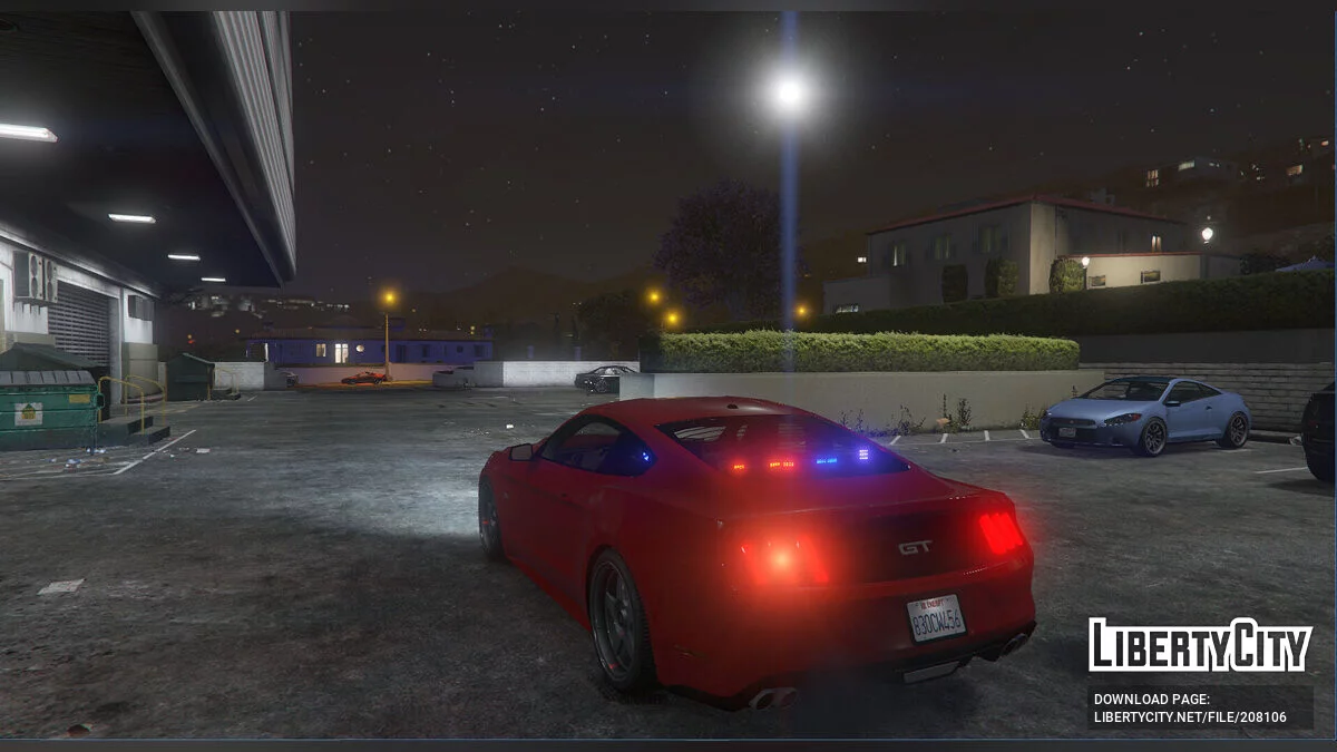 2015 Mustang GT Gaya Polisi Negara Bagian Indiana / GTA 5