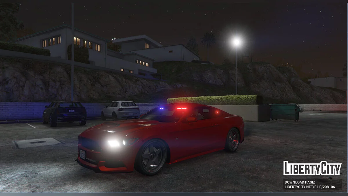 2015 Mustang GT Gaya Polisi Negara Bagian Indiana / GTA 5